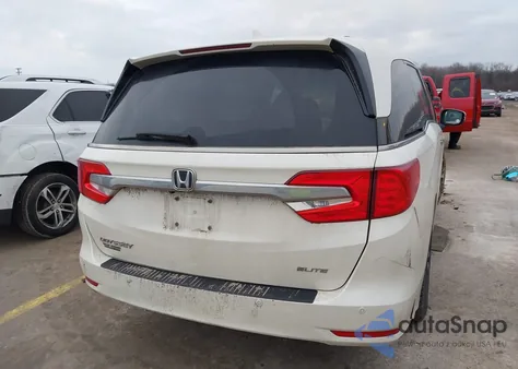 2019 Honda Odyssey Elite z USA, uszkodzony, nr VIN 5FNRL6H98KB001437